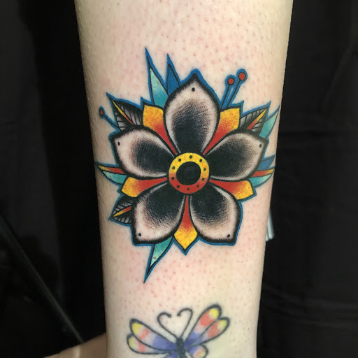 Explore forearm watercolor tattoo ideas, creative tattoo ideas in Saint Paul Park, available at Lady Liberty Tattoo