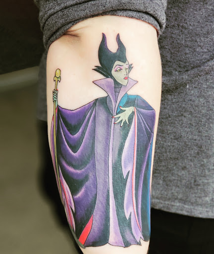 Explore hairdresser tattoo ideas, creative tattoo ideas in Molalla, available at Back40Tattoo