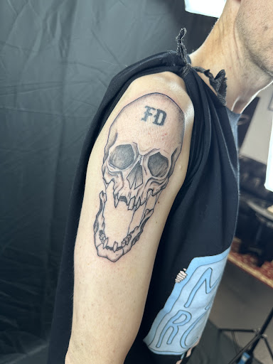 Explore family tattoos for men ideas, creative tattoo ideas in Salem, available at Mayhem Tattoo
