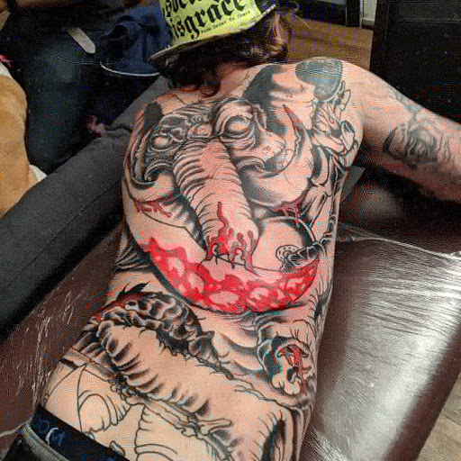 Explore side tattoo ideas for guys, creative tattoo ideas in Omak, available at Eight of Hearts Tattoo Parlor