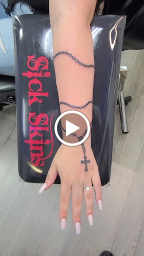 Explore butterfly arm tattoo ideas, creative tattoo ideas in Cuyahoga Falls, available at Sick Skins Skin Art Studio