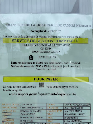 Trésorerie De Vannes Ménimur à Vannes