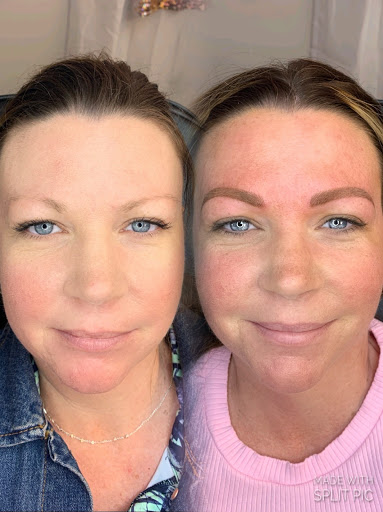 Explore tattoo background ideas, creative tattoo ideas in Peoria Heights, available at BeautiFULL Brows By Jen Microblading - Permanent Makeup Wild Honey Beauty Studio