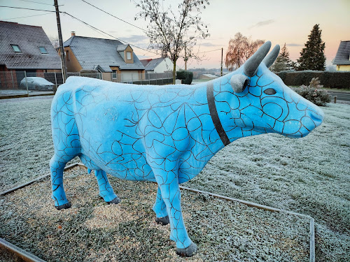 La vache bleue à Roncq
