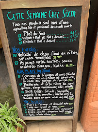 Restaurant végétarien Sixta à Toulouse (la carte)