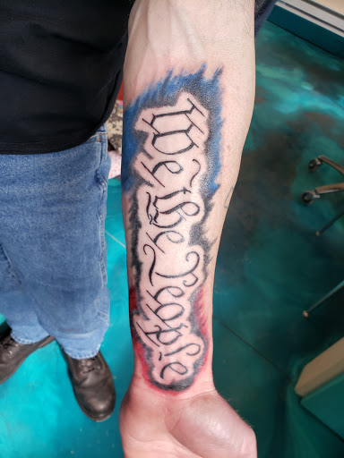 Explore tattoo chest piece ideas, creative tattoo ideas in Traverse City, available at Pinups & Needles