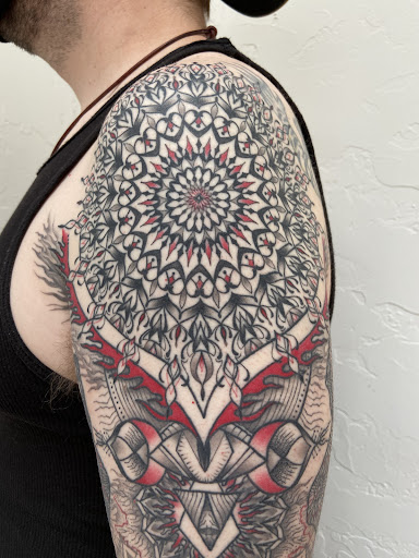 Explore marvel comic tattoo ideas, creative tattoo ideas in Scipio Center, available at Ace of Wands Private Tattoo & Tarot Studio . Appointment Only