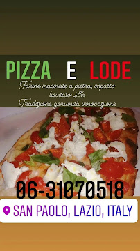 Pizza e lode à Rome menu