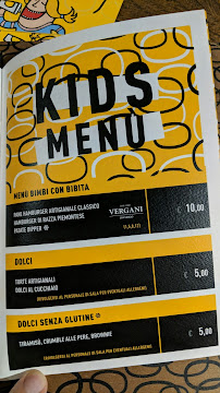 Restaurant de hamburgers Mystic Burger à Montorfano (la carte)