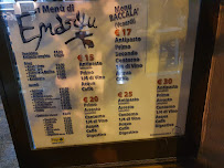 Menu du Trattoria da Endryu à Termoli