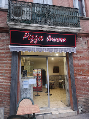 Sesame pizza à Toulouse