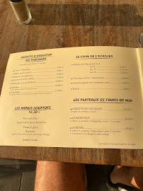 Restaurant français Belharra Café à Capbreton - menu / carte