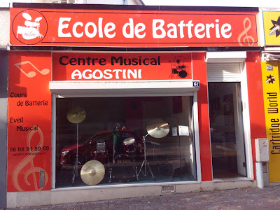Ecole De Batterie AGOSTINI / centre musical avec cours de Chant/Piano/guitare! à Évreux