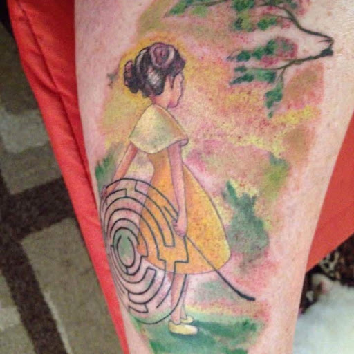 Explore stomach tattoo ideas, creative tattoo ideas in Easley, available at Amber Island Tattoo