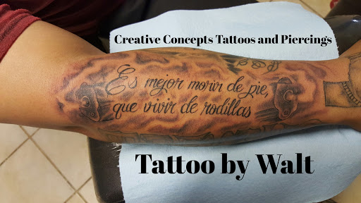 Tattoo Shop «Creative Concepts Tattoos and Piercings», reviews and photos, 105 Curtis Ave, Pasadena, TX 77502, USA