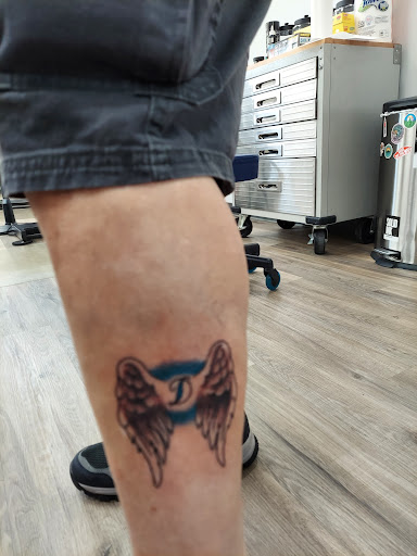 Explore flatline tattoo ideas, creative tattoo ideas in Jonesboro, available at Black Arrow Tattoo