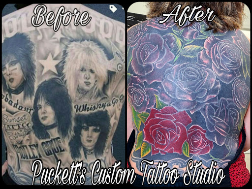 Explore highland cow tattoo ideas, creative tattoo ideas in Hillsboro, available at Pucketts Custom Tattoo Studio