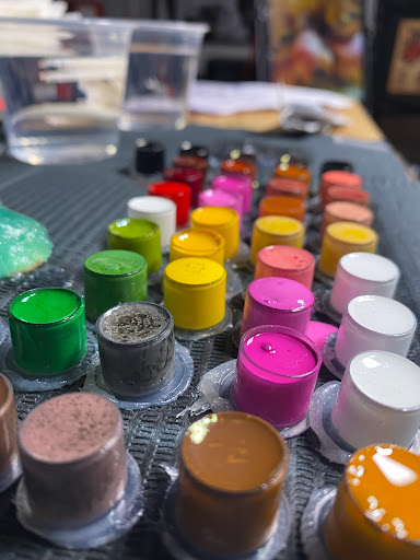 Explore pink panther tattoo ideas, creative tattoo ideas in Clovis, available at High Sierra Tattoo Co.