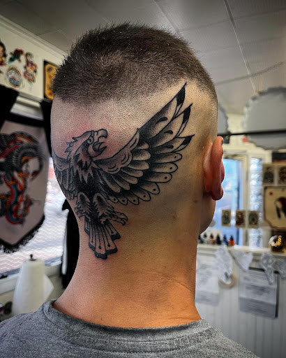 Explore bigfoot tattoo ideas, creative tattoo ideas in Madera, available at Sea Wolf Tattoo