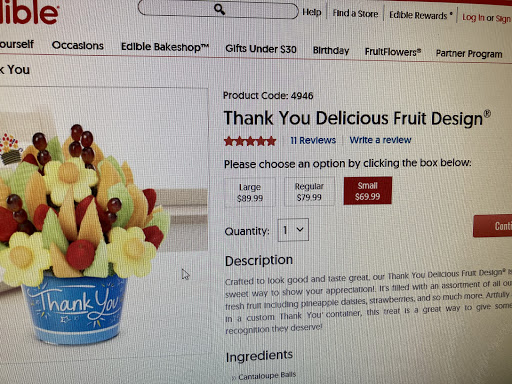 Gift Shop «Edible Arrangements», reviews and photos, 3130 Sugarloaf Pkwy, Lawrenceville, GA 30045, USA