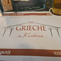 Restaurant grec Kurhaus Bad Düben à Bad Düben - menu / carte