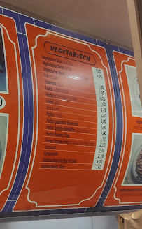 Menu / carte de XL Kebab à Berlin