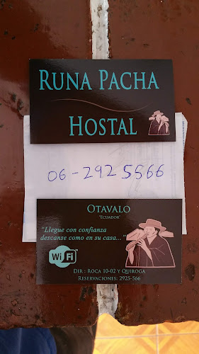 Roca 10-02 y Quiroga, Otavalo 100201, Ecuador
