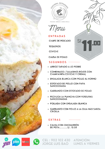Cevicheria "El Olivar" Pescados - Mariscos - Comida Criolla Psto 10 & 39 - Callao