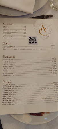 Adega do Convento à Mafra menu