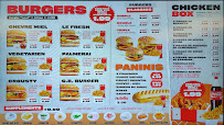 Restaurant de hamburgers LE MARRAKECH à Amiens - menu / carte