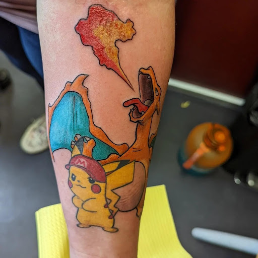 Explore wrist cover up tattoos ideas, creative tattoo ideas in Charlotte, available at Blessed Wit Ink