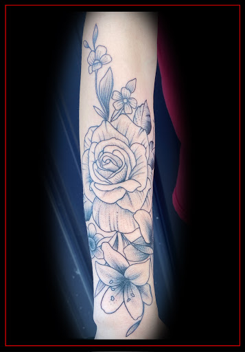 Explore religious cross tattoo ideas, creative tattoo ideas in Fremont, available at Eternal Tattoo And Body Piercing