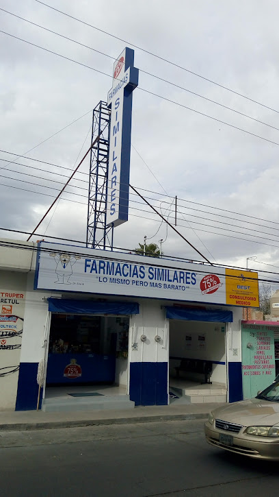 Farmacias Similares Av Francisco Villa 820, Francisco Villa, 99054 Fresnillo, Zac. Mexico