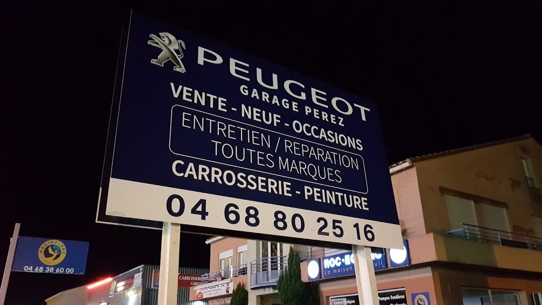 PEUGEOT - GARAGE PEREZ Canet-en-Roussillon