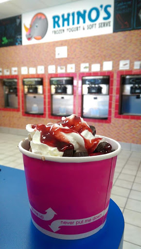 Rhino’s Frozen Yogurt & Soft Serve Find Ice cream shop in Fort Worth Near Location