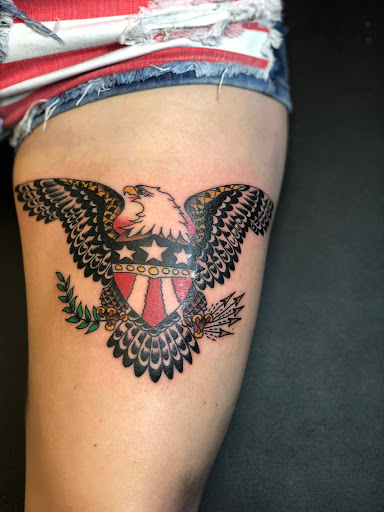 Explore gamer tattoo ideas, creative tattoo ideas in San Angelo, available at Good Vibes Only Tattoo Studio