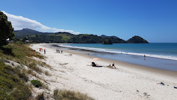 Whangapoua Beach的照片 带有长直海岸