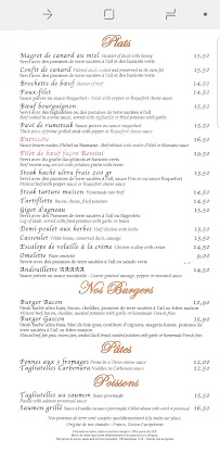 Restaurant français Le Relais Gascon montmartre paris18e à Paris - menu / carte