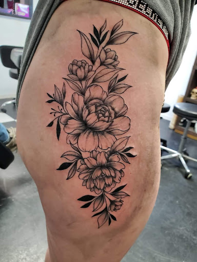 Explore urban tattoo ideas for men, creative tattoo ideas in Wisconsin Dells, available at Twisted Dimensions Tattoo Studio