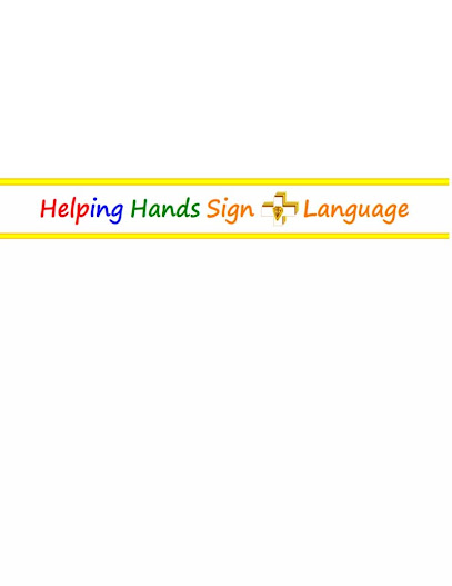 Helping Hands Sign + Language (Hebrews Cafe .Canada)