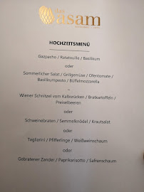Restaurant das asam • Restaurant & Hotel in Aldersbach à Aldersbach - menu / carte