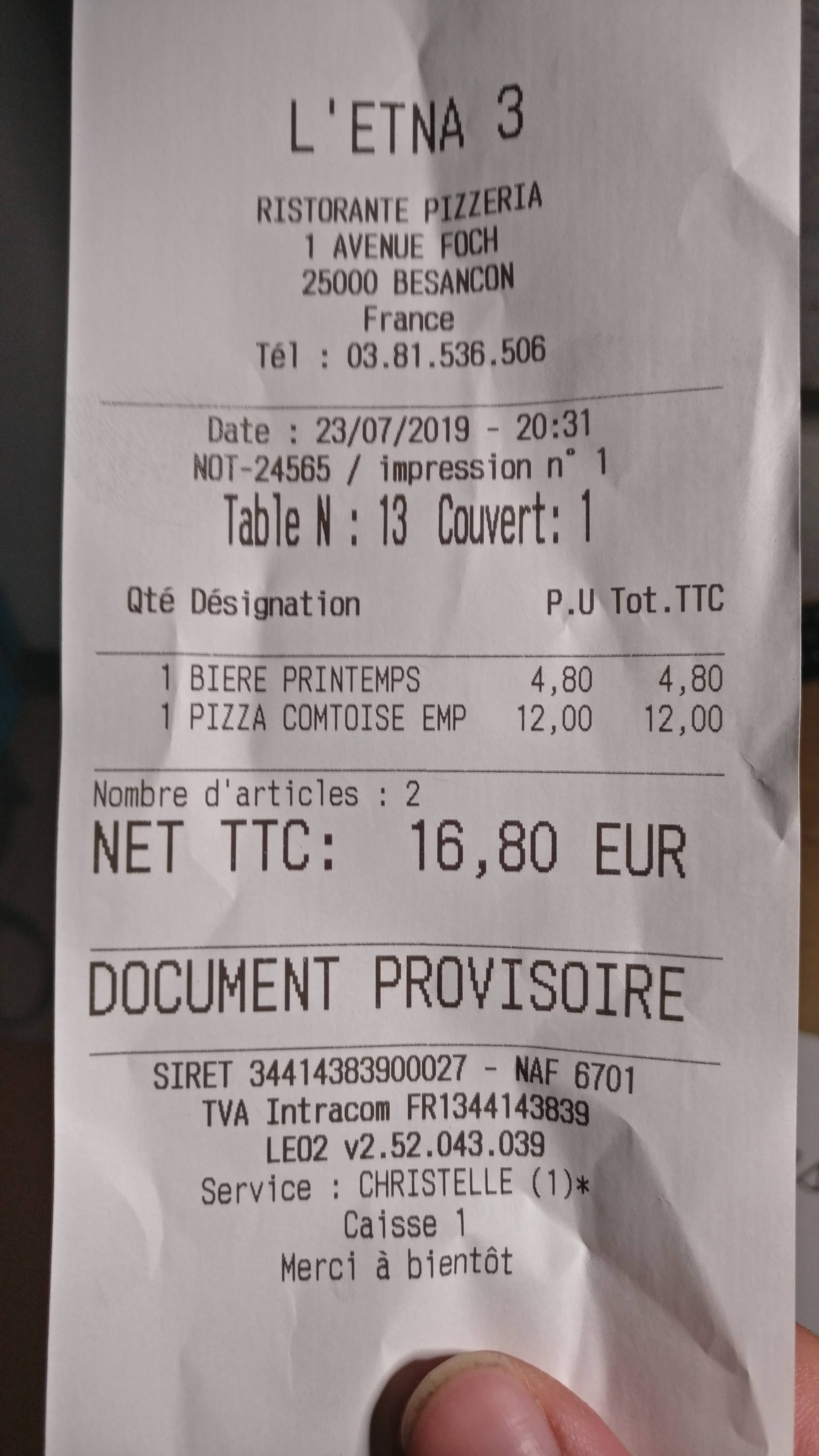 Photo n° 2 de l'avis de Olivier.� fait le 27/07/2019 à 17:49