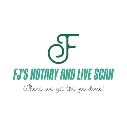 F J's Notary and Live scan Services etc