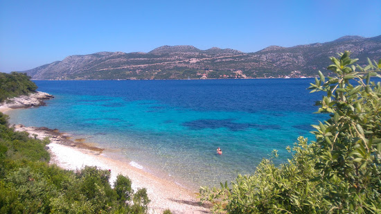 Beach Tri Zala, Korcula