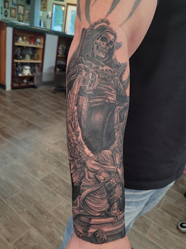 Explore january birth flower tattoo ideas, creative tattoo ideas in Mount Pleasant, available at Intricate Decor