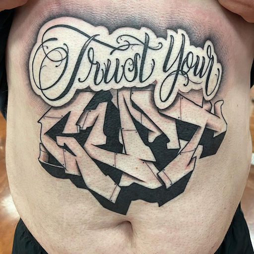 Find halloween tattoo ideas for your next unique tattoo in Aledo at Elevated Tattoo & Piercing
