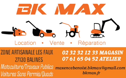 Magasin de matériel de motoculture Bk Max Bâlines