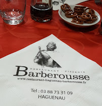 Plats et boissons du Restaurant italien Restaurant Barberousse à Haguenau - n°6