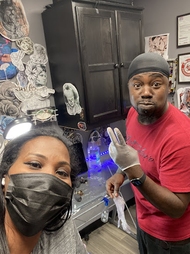 Explore tattoo cross ideas for men, creative tattoo ideas in Atlanta, available at Ink Slave Tattoos