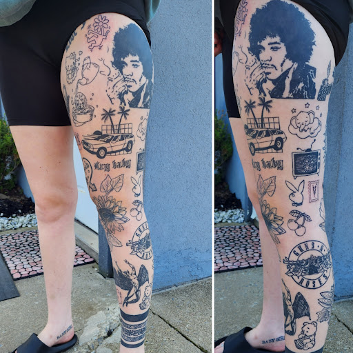 Explore artist tattoo ideas, creative tattoo ideas in Chaffee, available at Black Muddy River Tattoo Studio